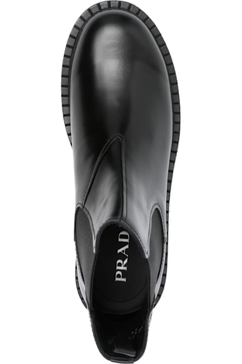 Homeware Prada Prada Chelsea Boots In Leather 45mm