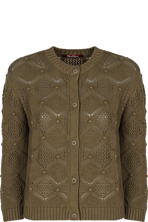 Max Mara Studio Sweaters for Women Max Mara Studio Cardigan In Cotton