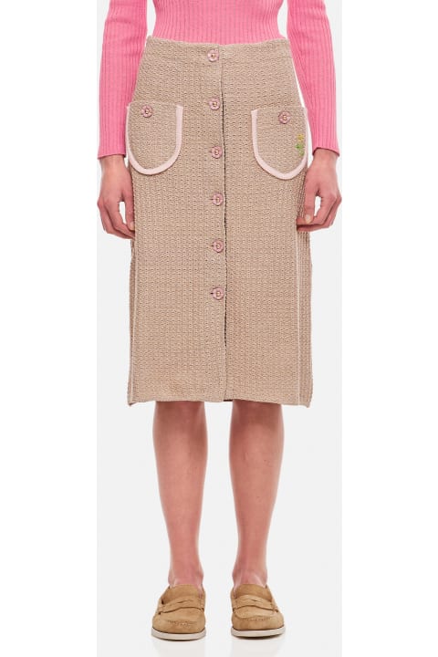 Homeware Cormio Lucia Cotton Midi Skirt