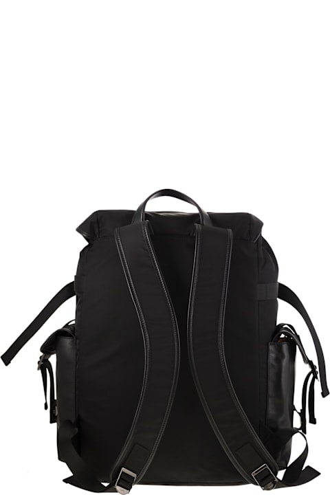 Tod's Bags for Men Tod's Fabric And Leather Medium Backpack