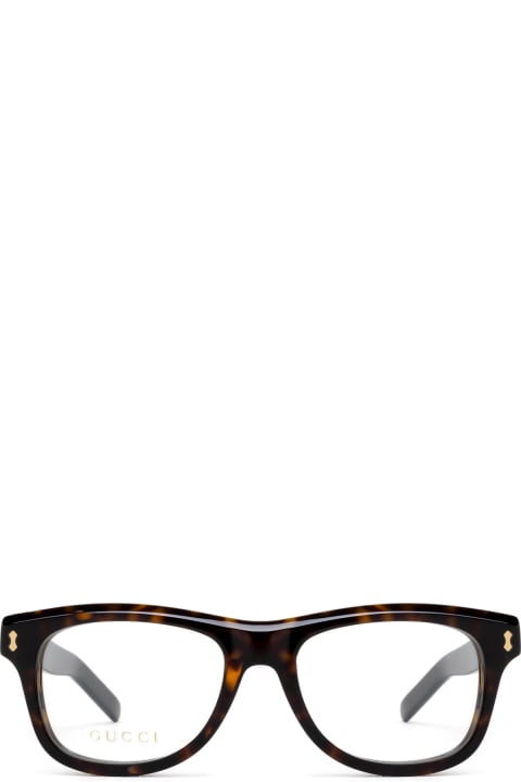 メンズ Gucci Eyewearのアイウェア Gucci Eyewear Gg1526o Havana Glasses