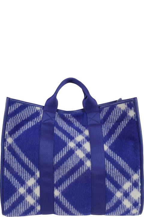 Totes for Men Burberry Canvas Check Tote