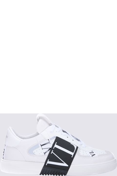 Homeware Valentino Garavani White And Black Sneakers