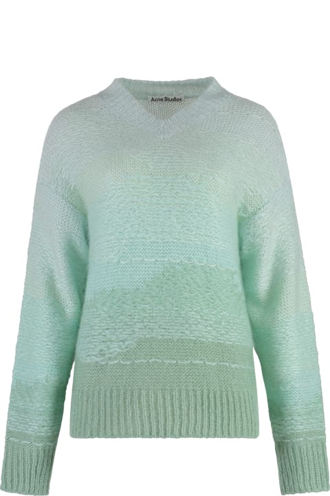 Clothing for Women Acne Studios Long Sleeve Crew-neck Sweater