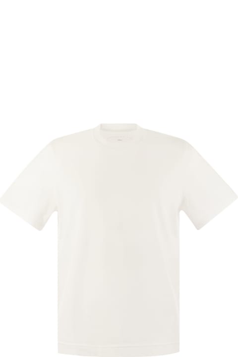 Fedeli for Men Fedeli Short-sleeved Cotton T-shirt