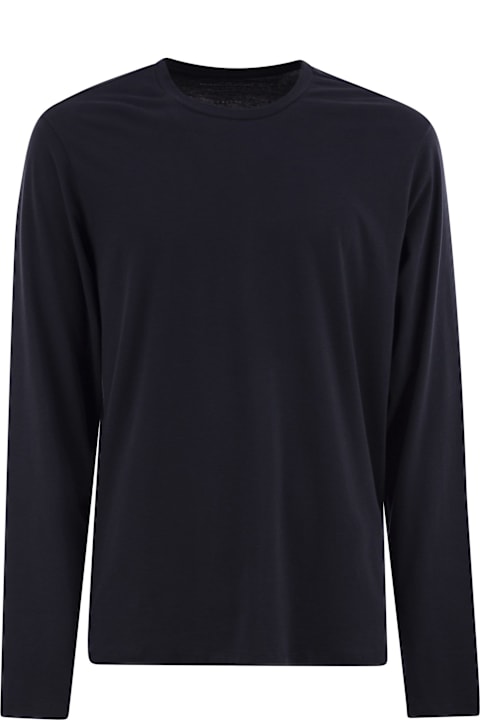 Majestic Filatures Clothing for Men Majestic Filatures Long-sleeved Crew-neck T-shirt