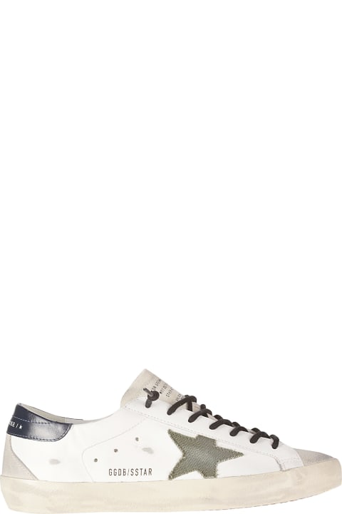 Golden Goose Sale for Men Golden Goose Super-star Sneakers With A Worn Effect
