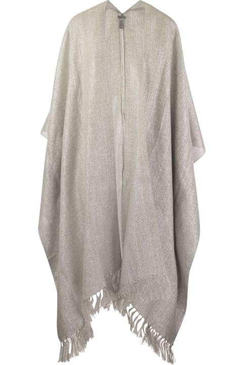 Clothing for Women Brunello Cucinelli Linen-blend Cape