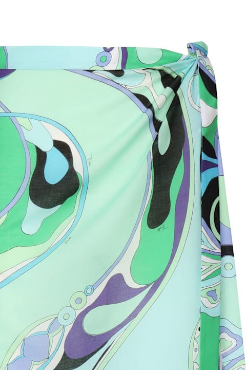 Pucci for Women Pucci Long Skirt With Orchid Print