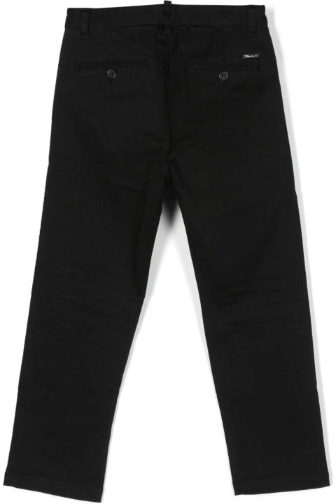 Bottoms for Boys Dsquared2 Dsquared2 Trousers Black