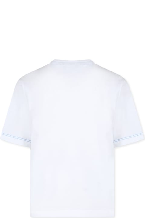 Fashion for Kids Missoni White T-shirt For Boy With Logo