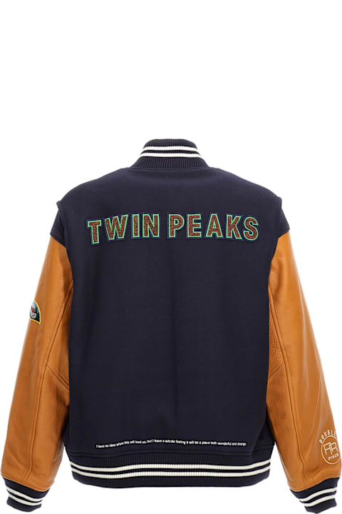 Undercover Jun Takahashi لـ Men Undercover Jun Takahashi 'twin Peaks' Bomber Jacket