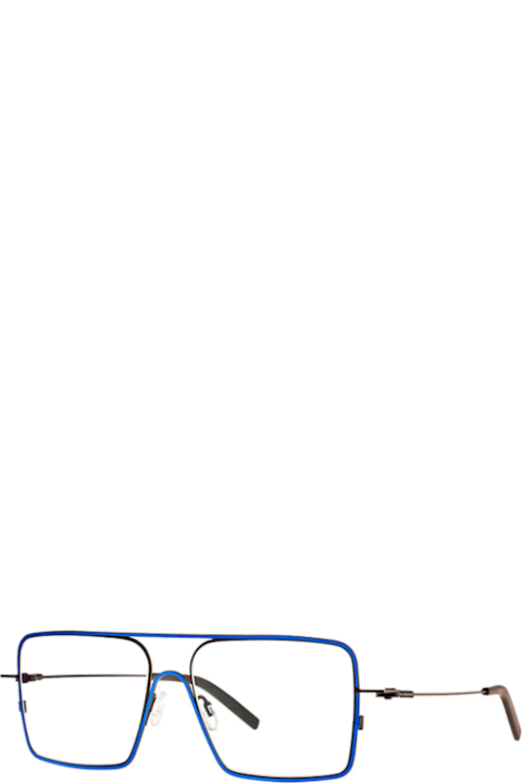 Theo Eyewear for Kids Theo Eyewear Theo Eyewear Isohel 365 Electric Blue/ Black Matte Glasses