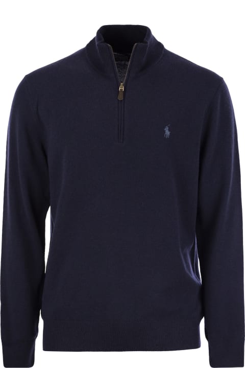 Ralph Lauren for Men Ralph Lauren Blue Wool Sweater