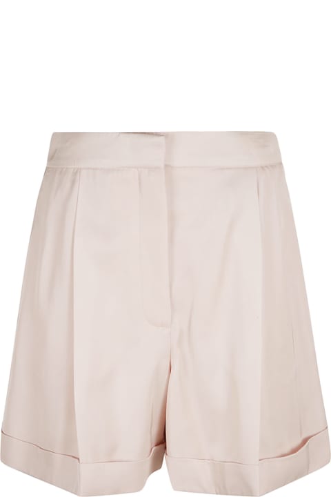 Alexander McQueen Pants & Shorts for Women Alexander McQueen Foldover Plain Trouser Shorts