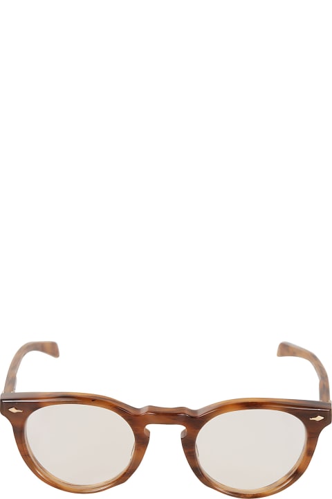 Jacques Marie Mage Eyewear for Men Jacques Marie Mage Clubmaster Logo Frame