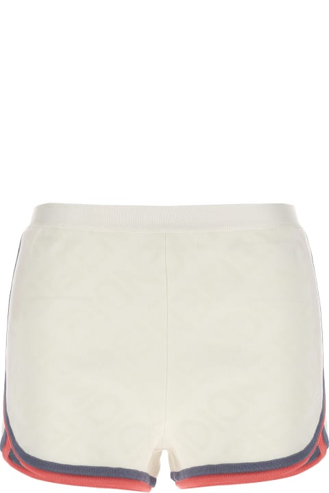 Pants & Shorts for Women Fendi Mirror Effect Logo Shorts