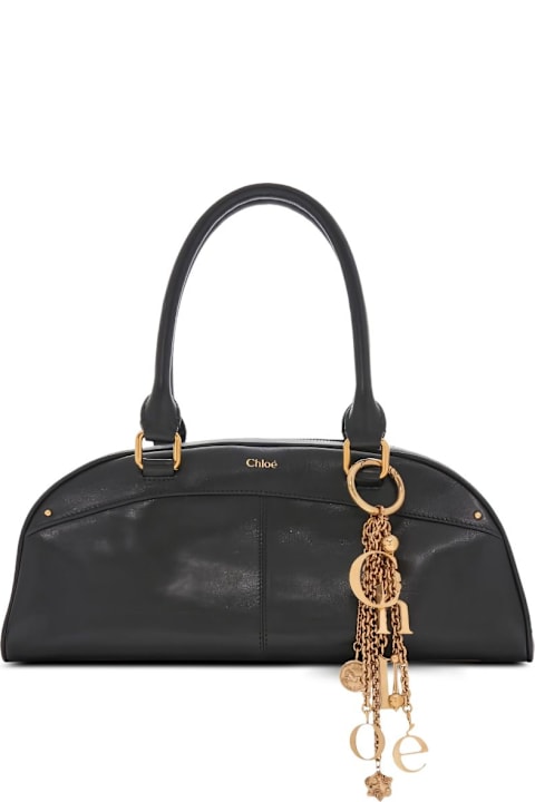 Homeware Chloé Chloé Bowling Leather Shoulder Bag