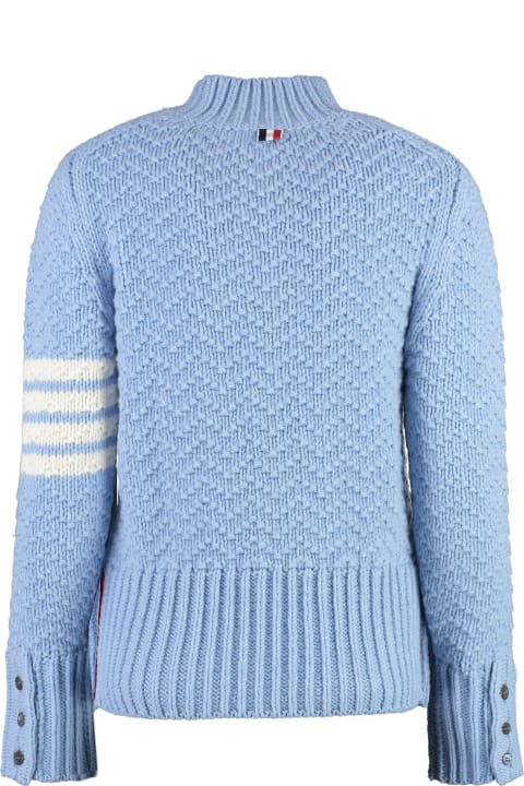 Thom Browne for Women Thom Browne Turtleneck Wool Pullover