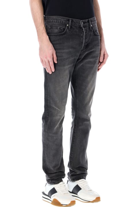 Jeans for Men Tom Ford Stretch Slim Fit Denim
