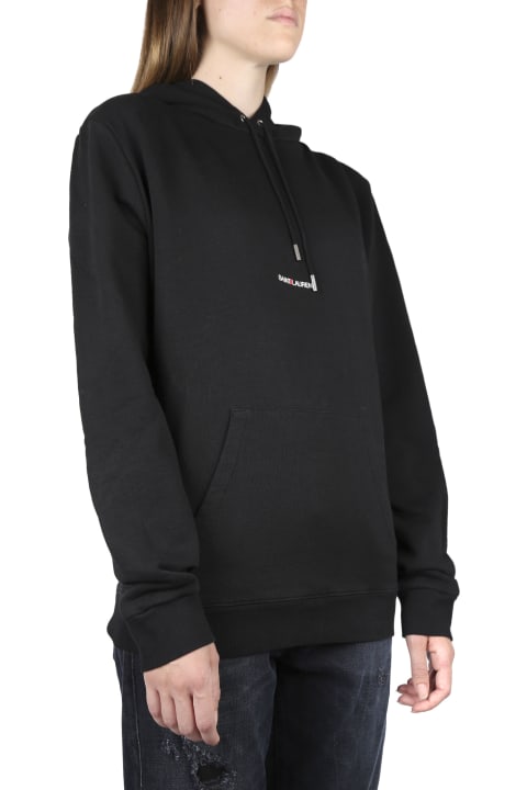 Cotton Sweatshirt With Hood With Front Logo