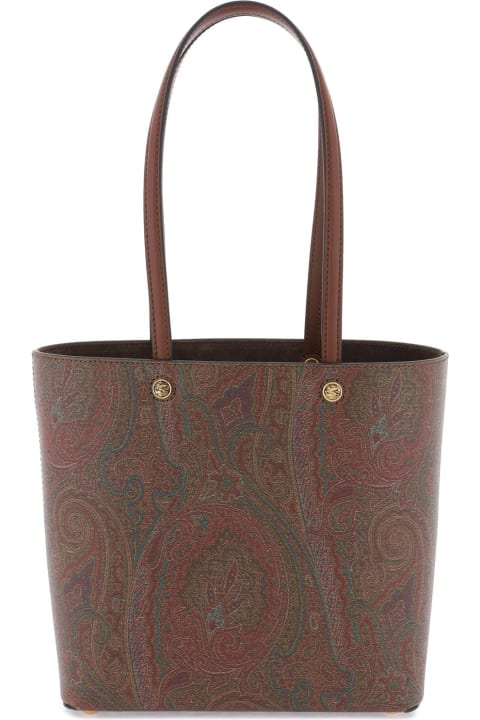 Fashion for Women Etro Medium Etro Essential Shopping Bag With Clutch