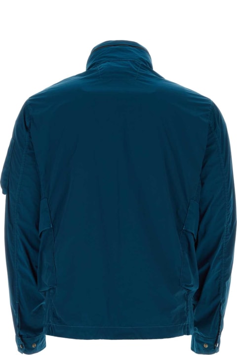 C.P. Company Coats & Jackets for Women C.P. Company Blue Stretch Nylon Jacket