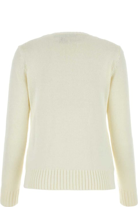 Polo Ralph Lauren for Women Polo Ralph Lauren Ivory Cotton Sweater
