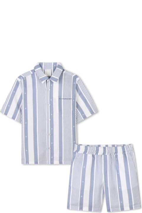 Jumpsuits for Boys Givenchy Completo 2 Pezzi Con Logo