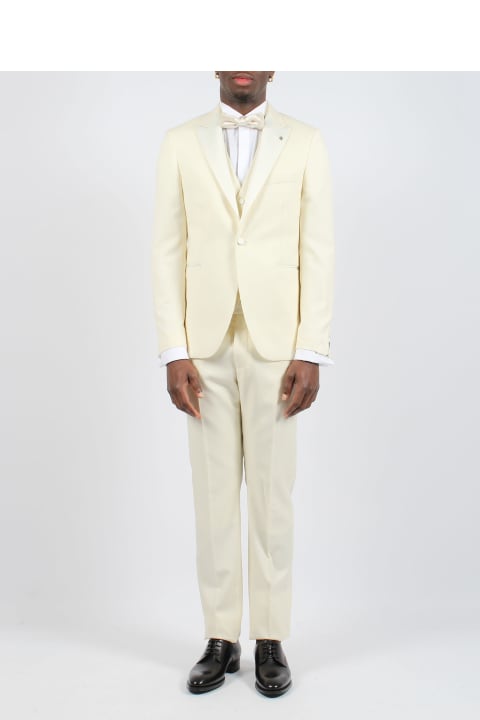 Tagliatore Suits for Men Tagliatore 3 Pieces Single Breasted Tailored Suit