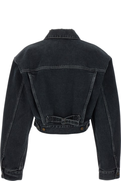 Saint Laurent Coats & Jackets for Women Saint Laurent 80s Denim Jacket