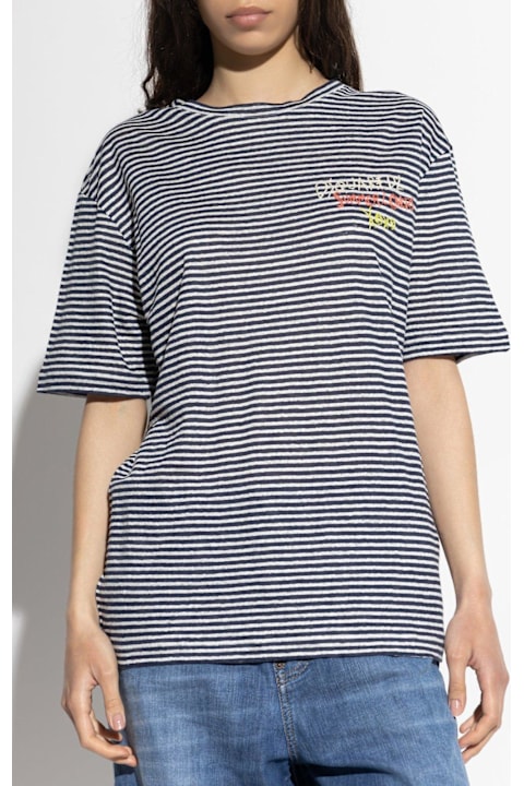 Dsquared2 for Women Dsquared2 Summer Lovers Breezy Fit Striped T-shirt