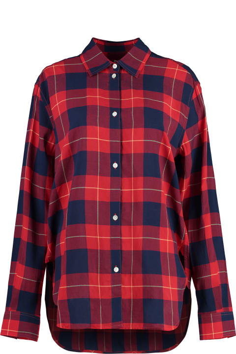 Clothing for Women Totême Checked Cotton Shirt