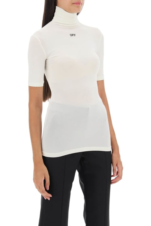 Off-White Topwear for Women Off-White Fitted Top