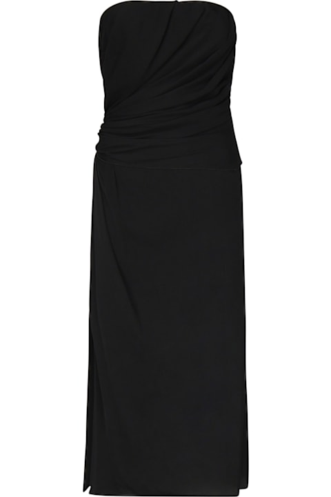 Dolce & Gabbana Clothing for Women Dolce & Gabbana Midi Dress With Gathered Details