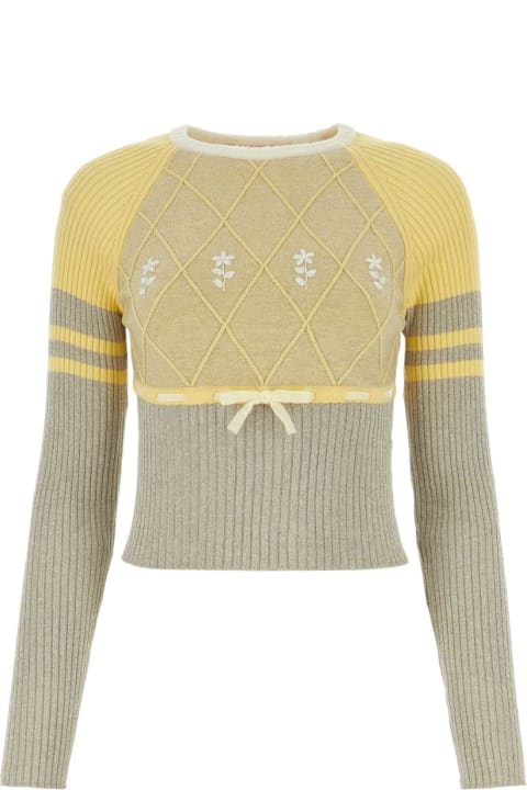 Cormio Clothing for Women Cormio Multicolor Wool Blend Sweater