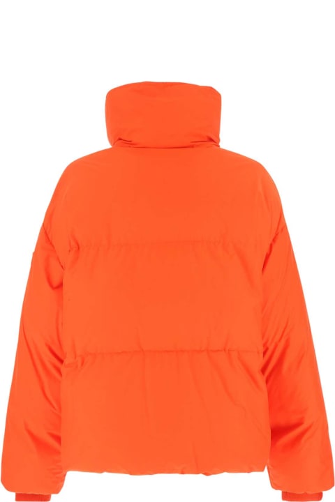 Fashion for Women Stella McCartney Orange Cotton Blend Padded Jacket