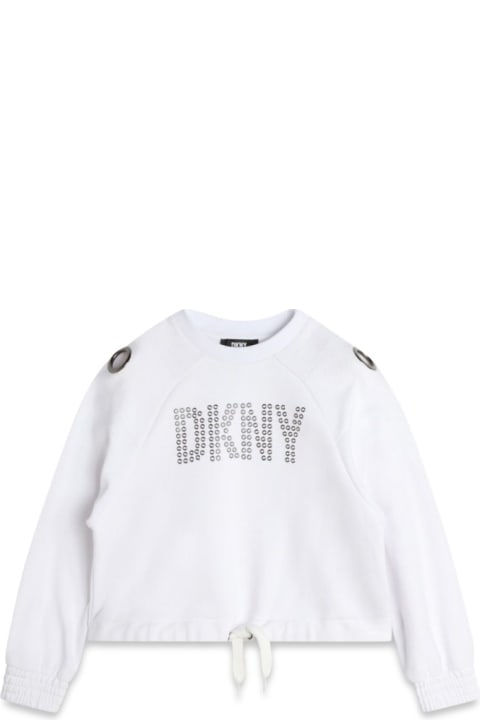 ガールズ DKNYのニットウェア＆スウェットシャツ DKNY Felpa