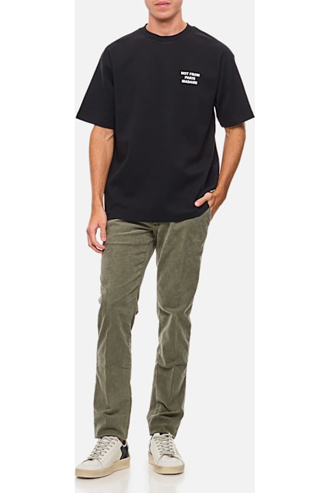 أدوات منزلية Drôle de Monsieur Le T-shirt Slogan