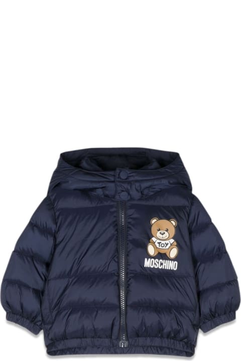 Moschino Coats & Jackets for Baby Girls Moschino Hooded Down Jacket