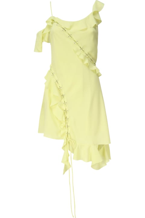 Acne Studios Dresses for Women Acne Studios Asymmetrical Ruffle Dress