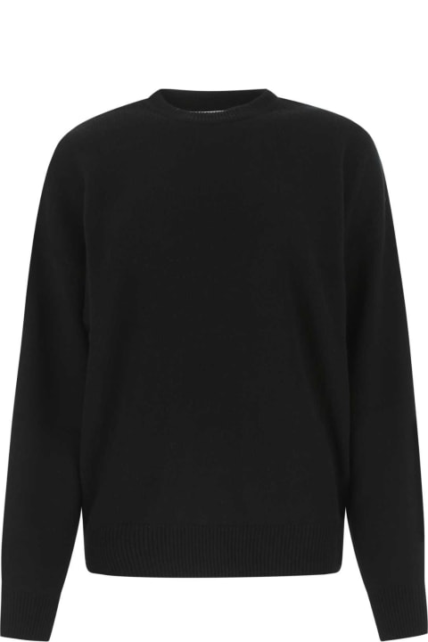 Balenciaga Clothing for Women Balenciaga Black Cashmere Oversize Sweater