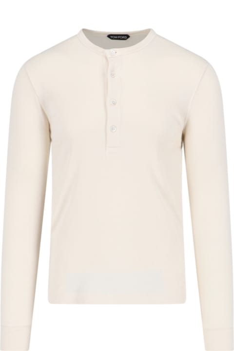 Homeware Tom Ford Basic 
henley
 Sweater