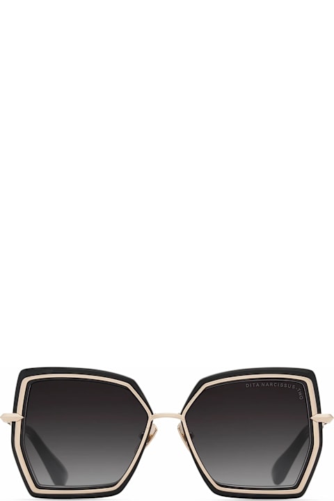Dita لـ Kids Dita Narcissus-two - White Gold / Black Sunglasses
