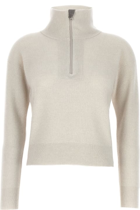'monile' Zip-up Sweater