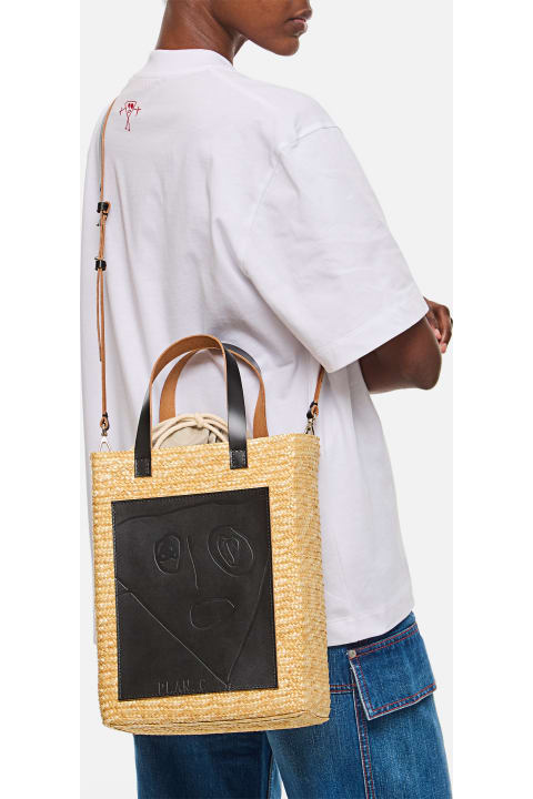 Homeware Plan C Straw Medium Shopper
