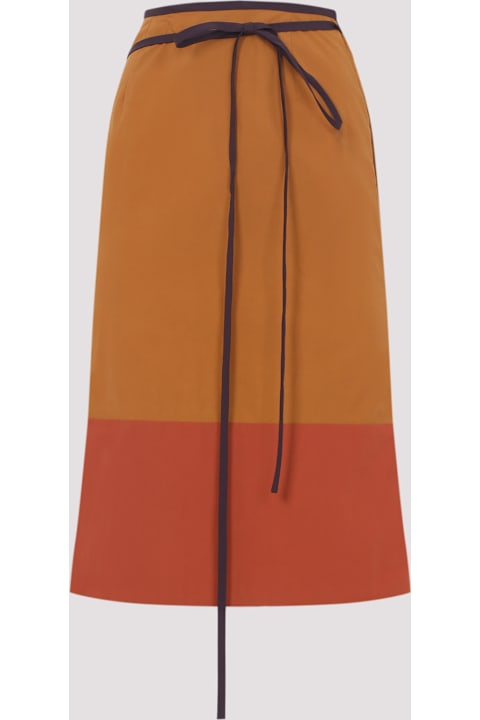 Homeware Saint Laurent Nylon Midi Skirt