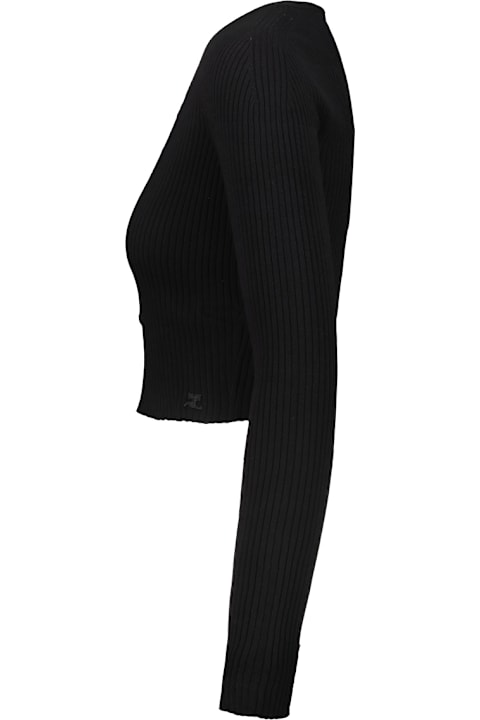 Courrèges Sweaters for Women Courrèges Solar Cardigan