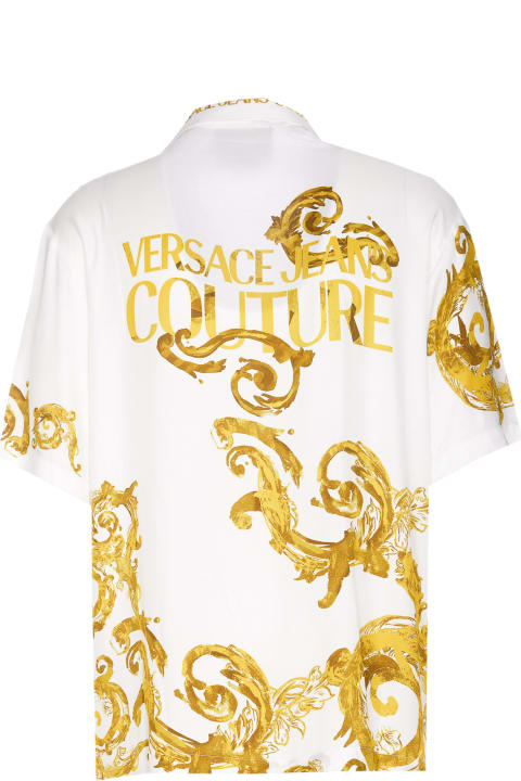 メンズ新着アイテム Versace Jeans Couture Watercolour Couture Shirt