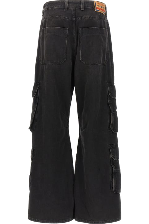 Diesel Pants & Shorts for Women Diesel 'd-sire-cargo' Jeans